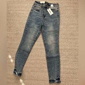 Judy Blue Skinny Fit Jeans, High Waist, Med Blue, 3/26